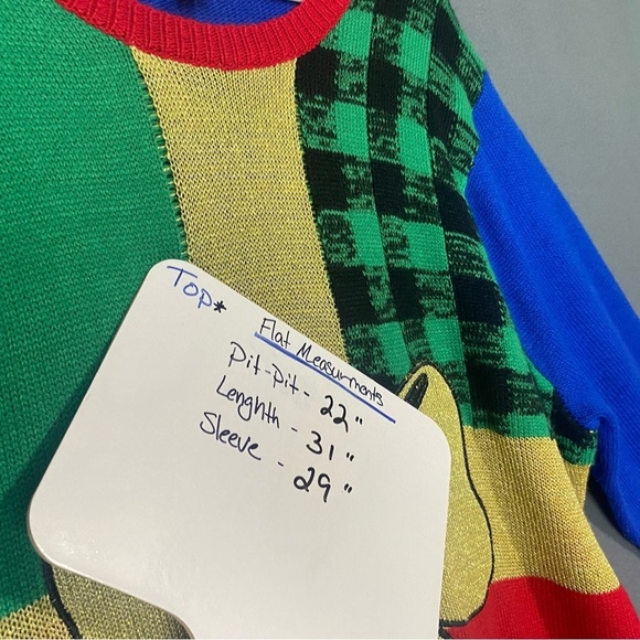 Jolly sweater ugly Christmas sweater multicolor present size XL gold - Picture 5 of 9